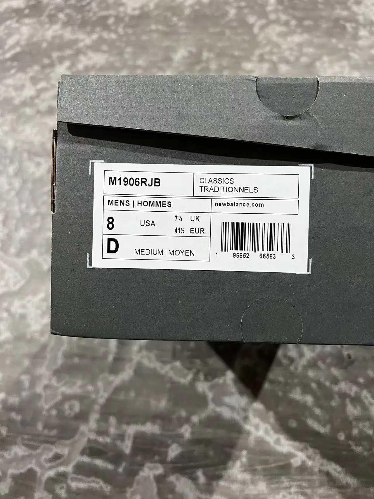 New Balance 1906R Negro Monocromo Zapatos de correr 10
