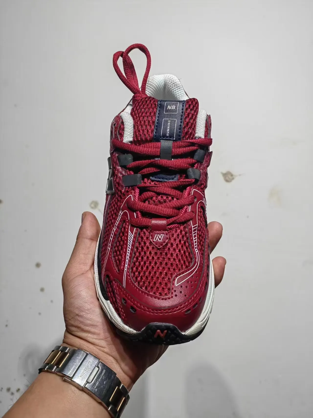 New Balance 1906R بورجوندي أسود أحذية جري 4