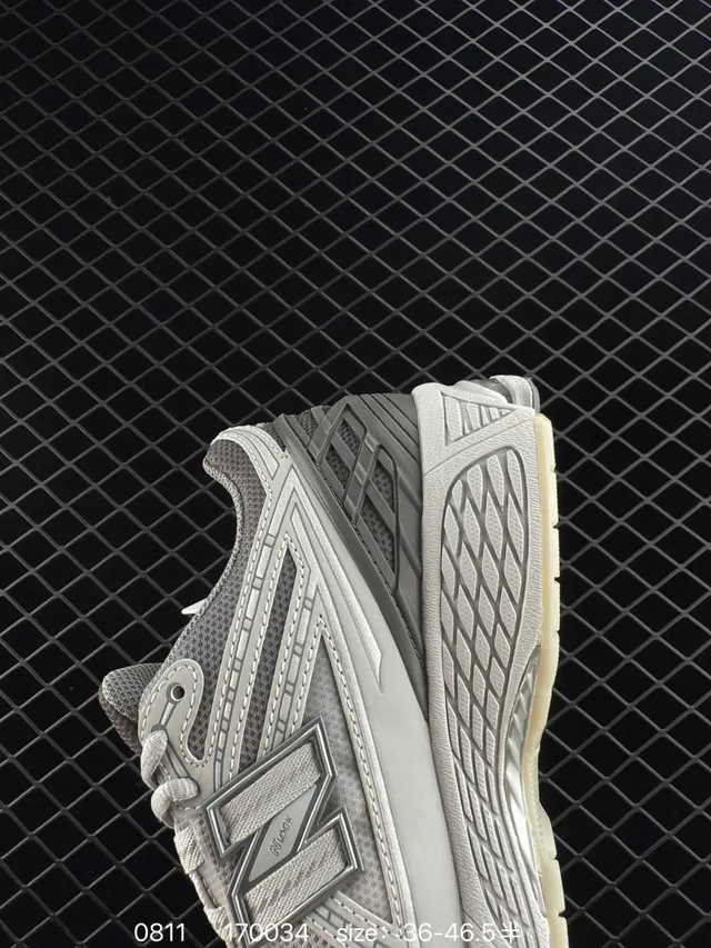 New Balance 1906R ধূসর মেশ ও সিন্থেটিক রানিং জুতো 4