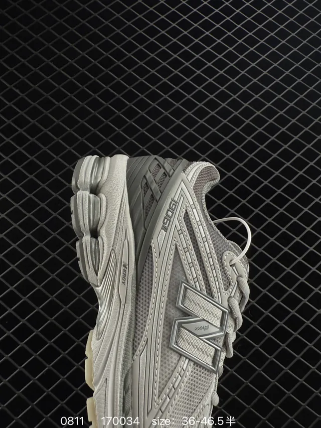 New Balance 1906R ধূসর মেশ ও সিন্থেটিক রানিং জুতো 5