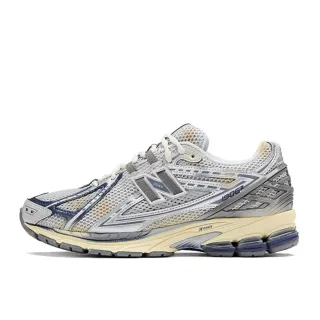 New Balance 1906R 灰色海军蓝奶油跑鞋