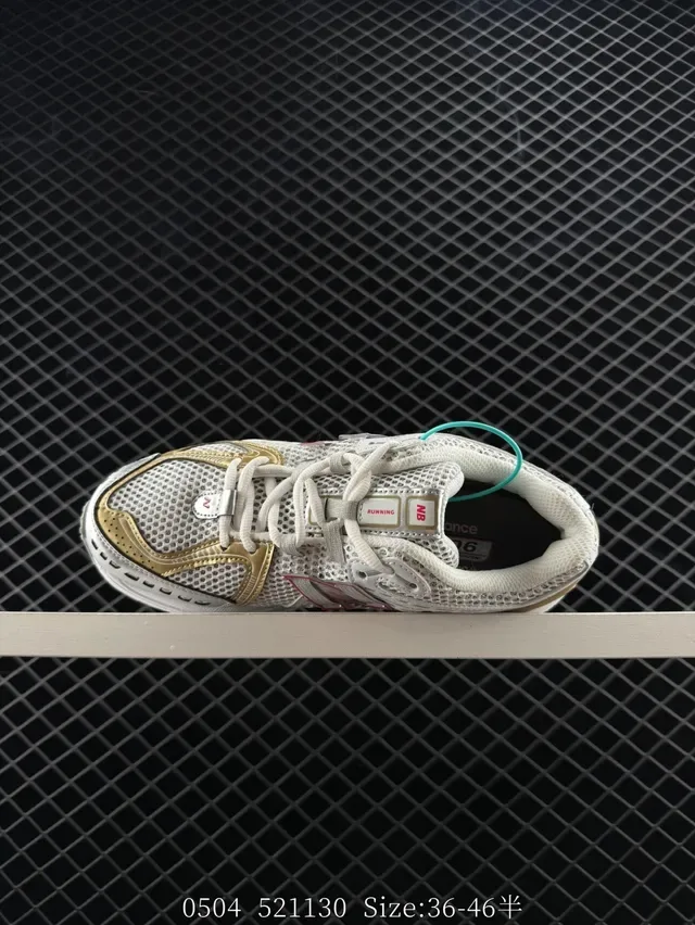 New Balance 1906R White Gold Pink Lifestyle Sneakers 4