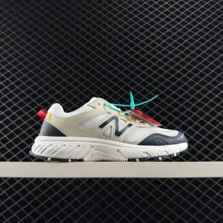 New Balance 510 Beige Navy Chaussures chunky avec semelle intermédiaire en maille et superposition synthétique