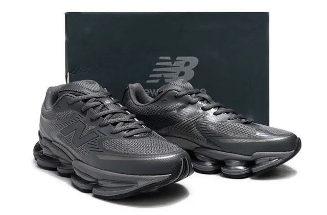 New Balance 9060 Monochrome Gray Lifestyle Sneakers 5