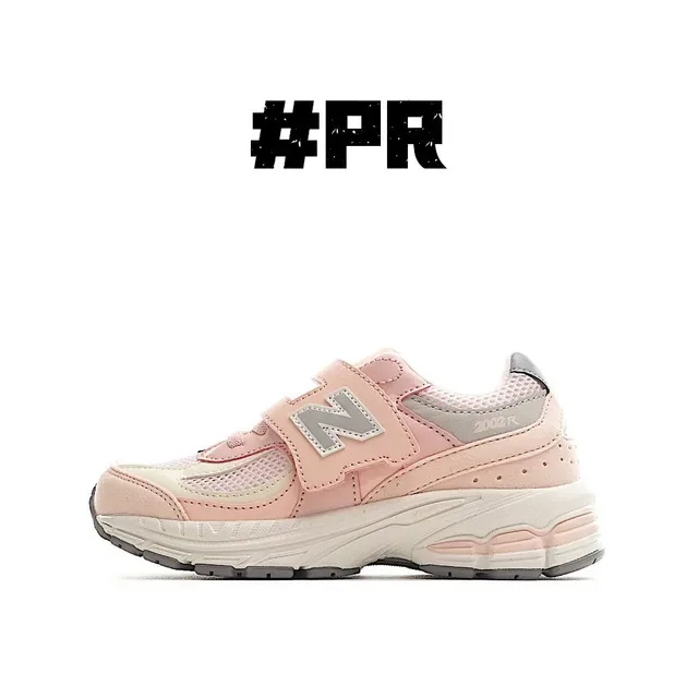 New Balance Bege Branco Chunky Midsole Fecho Velcro Cinta Lifestyle Sneakers 9