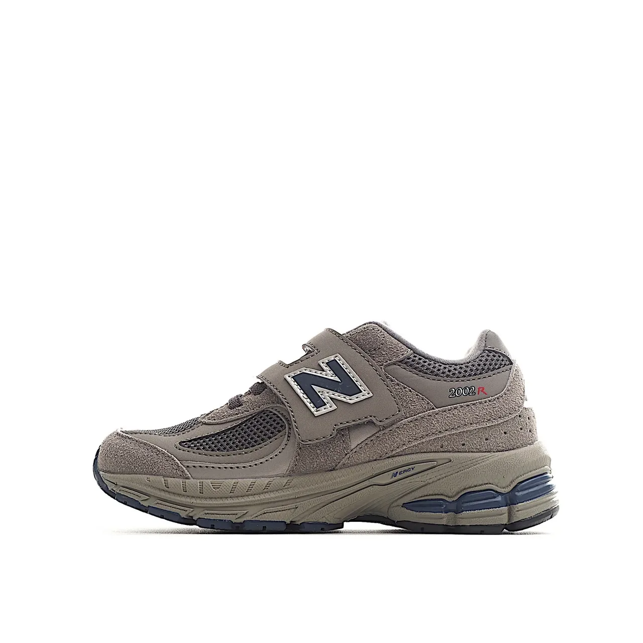 New Balance Bege Branco Chunky Midsole Fecho Velcro Cinta Lifestyle Sneakers 11