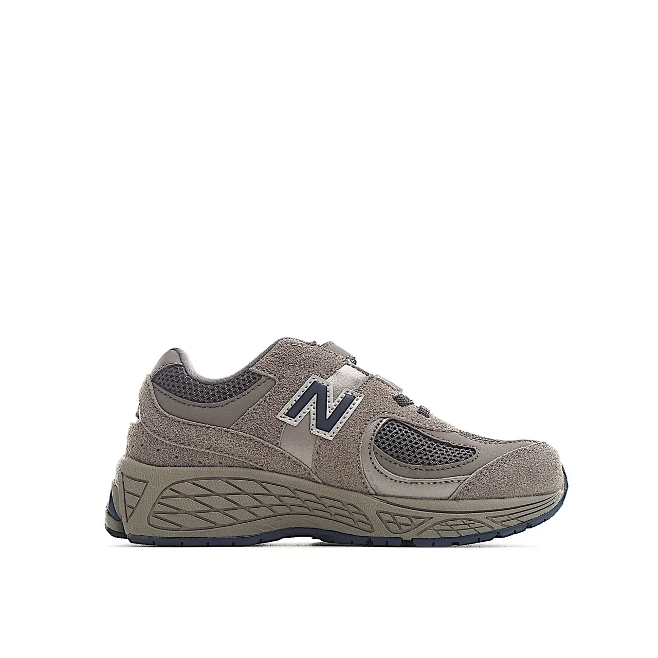 New Balance Bege Branco Chunky Midsole Fecho Velcro Cinta Lifestyle Sneakers 12