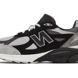 New Balance ব্ল্যাক গ্রে লেয়ার্ড মেশ এবং সুয়েড আপার ENCAP মিডসোল লাইফস্টাইল স্নিকার্স