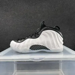 Nike Air Foamposite One أبيض أسود شطرنج أسلوب حياة حذاء رياضي