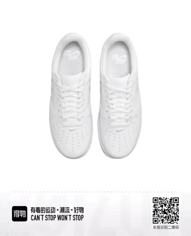 Nike Air Force 1 Tênis Estilo de Vida Todo Branco 4