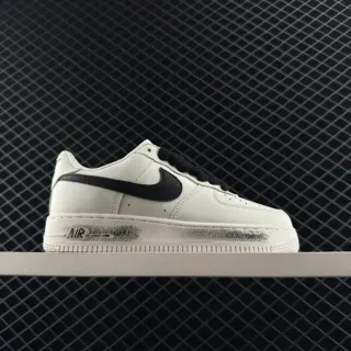 Nike Air Force 1 Low Off-White سبراي أسود ميد سول لايف ستايل سنيكرز
