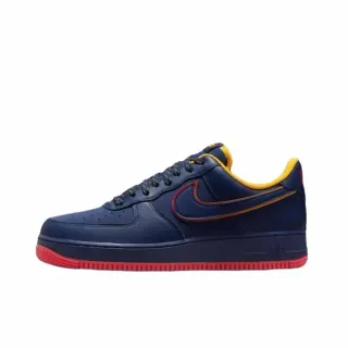 Nike Air Force 1 Navy Red Yellow Chaussures lifestyle