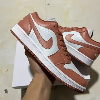 Nike Air Jordan 1 Low Terracotta Blanc Lifestyle Sneakers