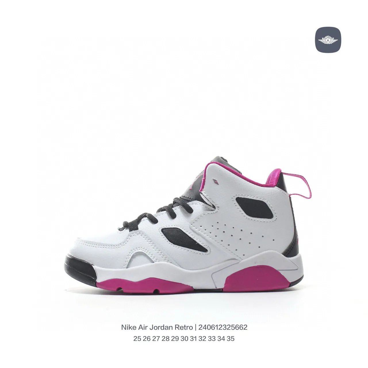 Nike Air Jordan 7 White Purple Basketball Shoes 22