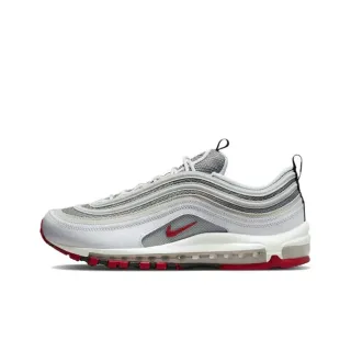 Nike Air Max 97 حذاء رياضي أبيض رمادي أحمر أسلوب حياة