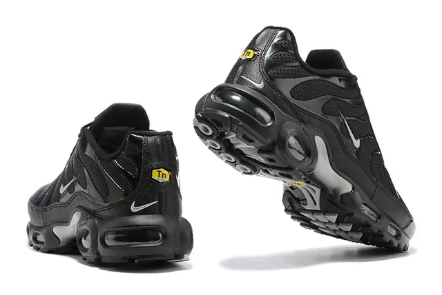 Nike Air Max Plus Black Silver Lifestyle Sneakers 18