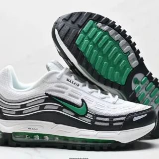 Nike Air Max Plus أحذية أسلوب حياة أبيض أسود أخضر