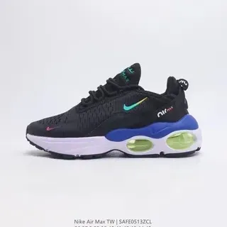 Nike Air Max TW أحذية رياضية أسلوب حياة أسود أزرق أخضر ليمي