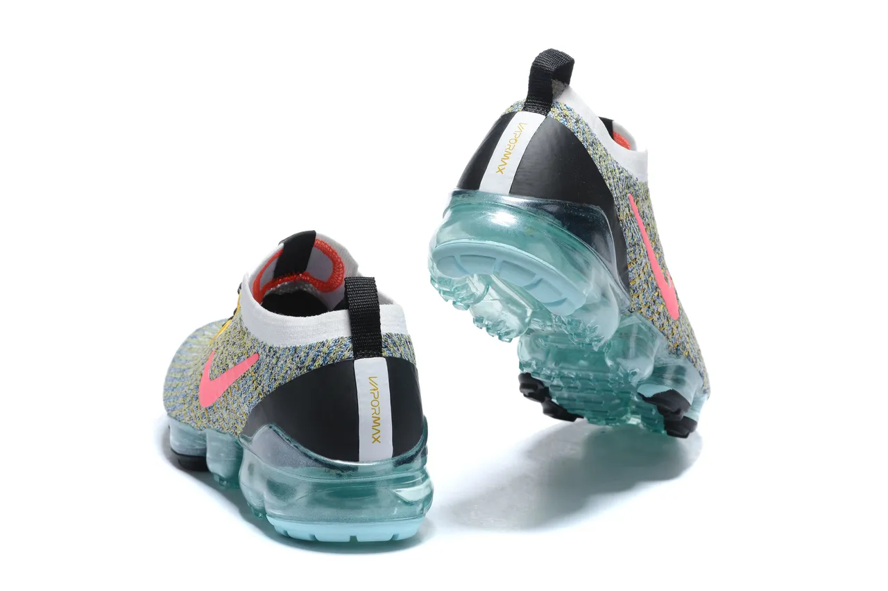Nike Air VaporMax Flyknit Multicolor Knit Lifestyle Sneakers 5