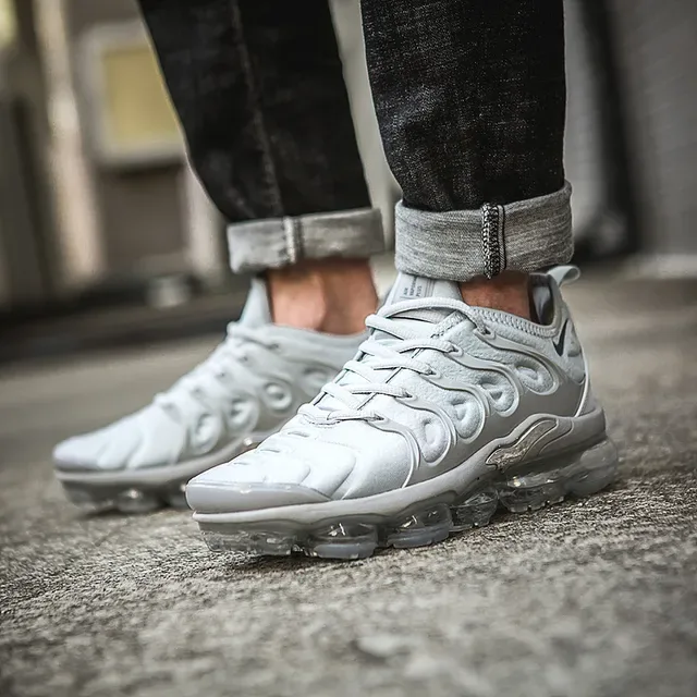 Nike Air VaporMax Plus Silver Reflective Lifestyle Sneakers 4