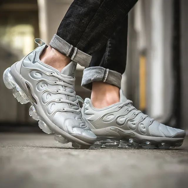 Nike Air VaporMax Plus Silver Reflective Lifestyle Sneakers 6