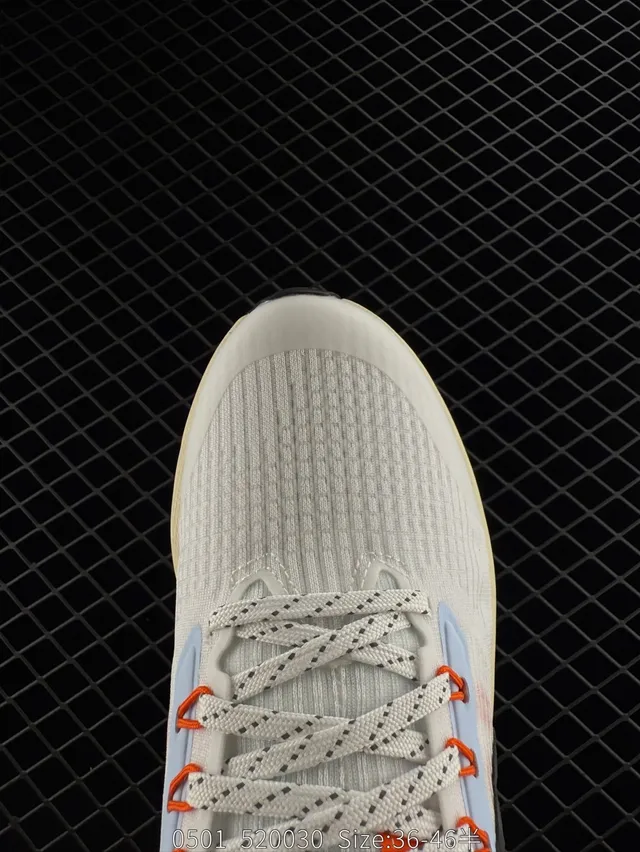 Nike Air Zoom Pegasus 39 White Black Orange Running Shoes 2