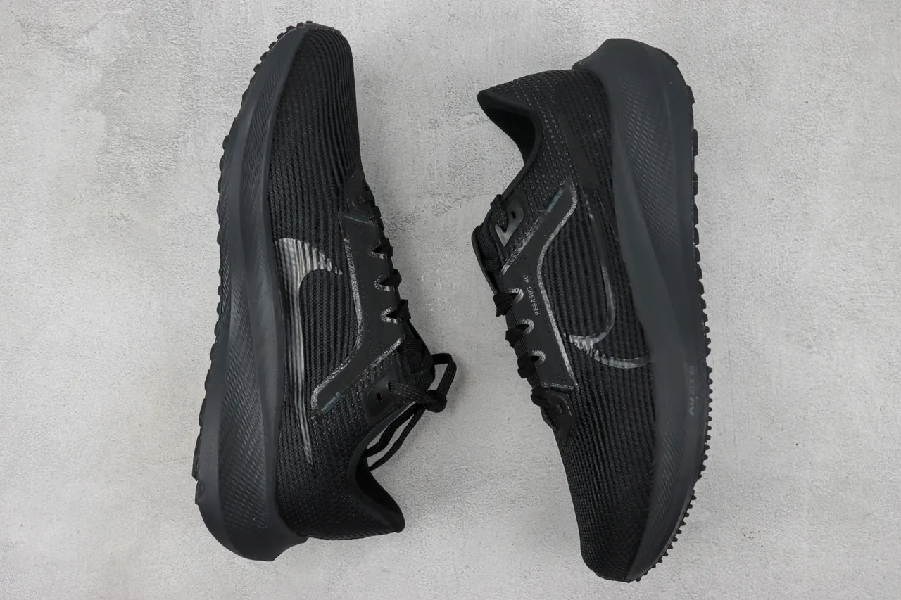 Nike Air Zoom Pegasus 40 Black Running Shoes 2