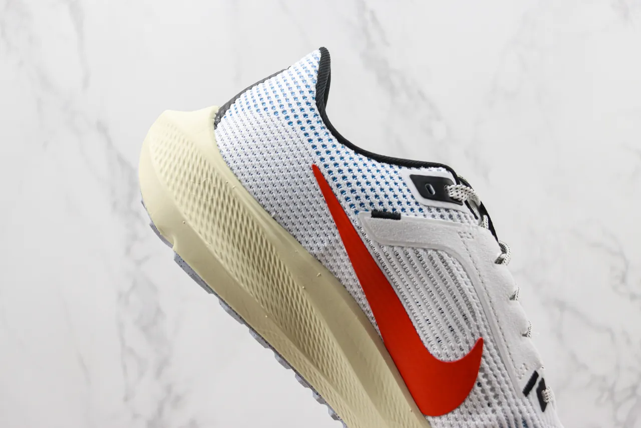 Nike Air Zoom Pegasus 40 Zapatillas de correr blancas moradas verdes 5