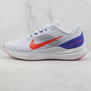 Nike Air Zoom Pegasus Tênis de corrida brancos vermelhos azuis