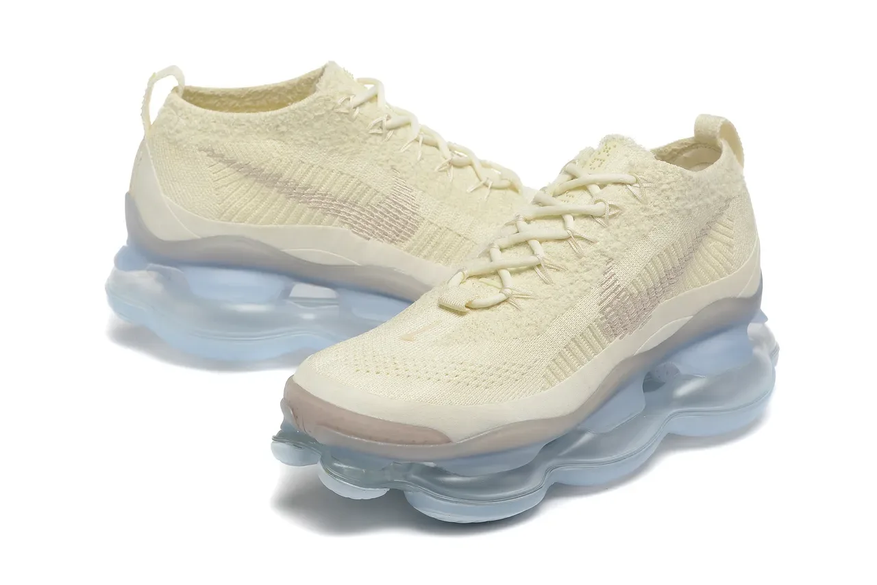 Nike Tênis Lifestyle Beige Transparente Malha Superior Visível Unidade Ar Comprimento Total 5