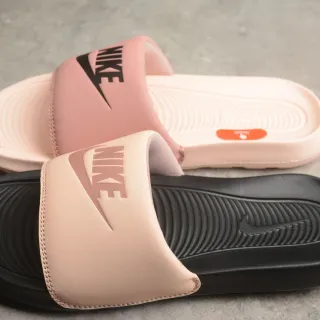Nike Benassi Pink Beige شريط واحد شريحة وسادة القدم المولدة نعال