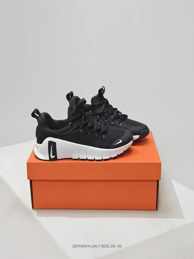 Nike Black and White Lifestyle Sneakers 23