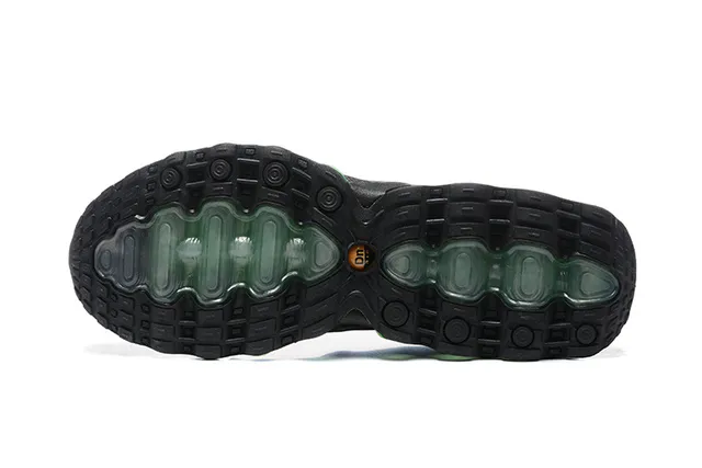Nike Chaussures de course noires grises vertes citron avec amorti sphérique 6