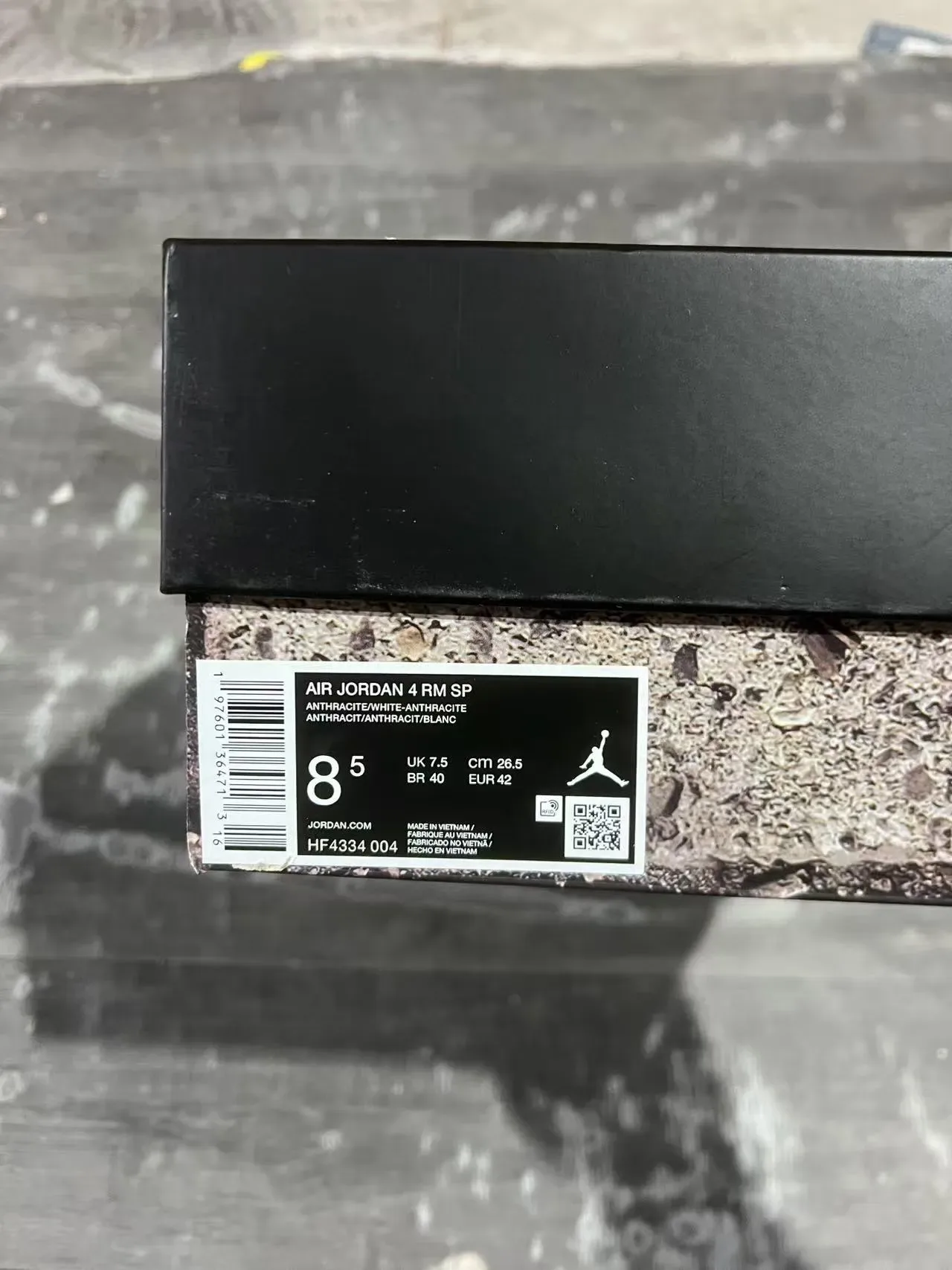 Nike Noir Rouge Superpositions Synthétiques Stratifiées Fenêtre Unité Air Chaussures Lifestyle 10