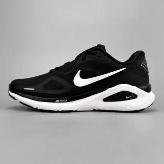 Nike काला सफेद मेश अपर ReactX मिडसोल रनिंग जूते