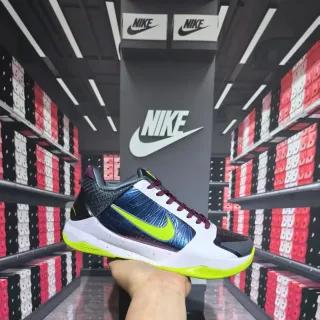 Nike أحذية كرة السلة أزرق أخضر منخفضة سيليويت إيريديسينت تركيبة صناعية