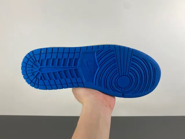 Nike Blue White Low-Top Color-Blocked Lifestyle Sneakers 9