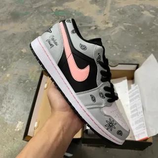 Nike Dunk Low زهرة كاجو طباعة البندانة حذاء أسلوب حياة