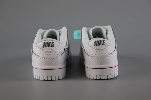 Nike Dunk Low Pink and White Lifestyle Sneakers 22