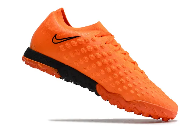 Nike Flyknit Ultra Black Orange Turf Soccer Shoes 18