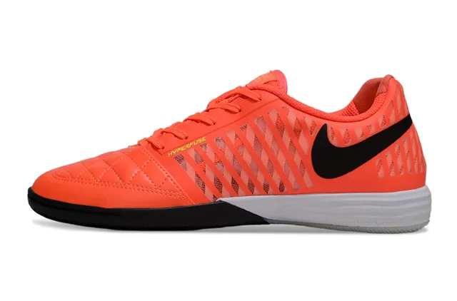 Nike Hypervenom Indoor Orange Noir Boîte à Orteils Matelassée Couverture Diagonale Cage Synthétique Chaussures de Football Indoor 8
