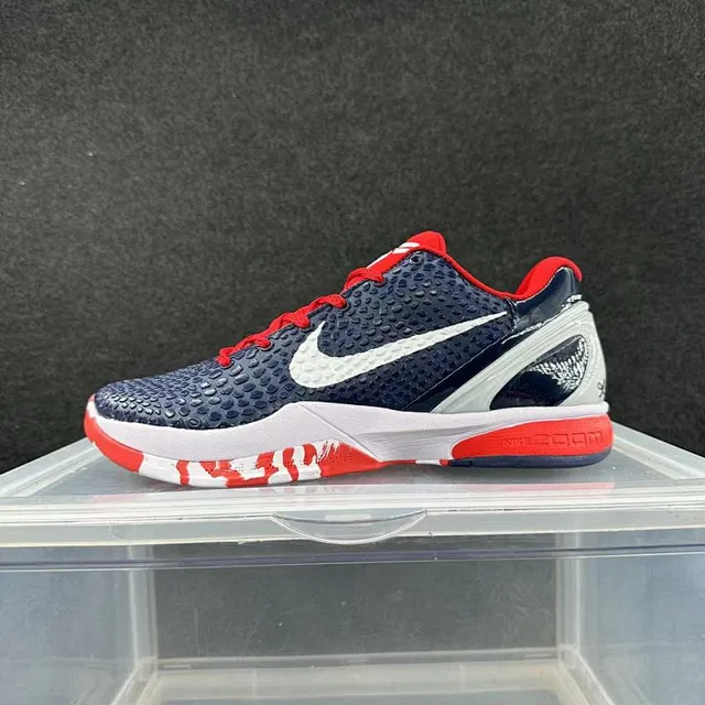 Nike Kobe 6 Team USA Navy Red White Chaussures de basket-ball 2