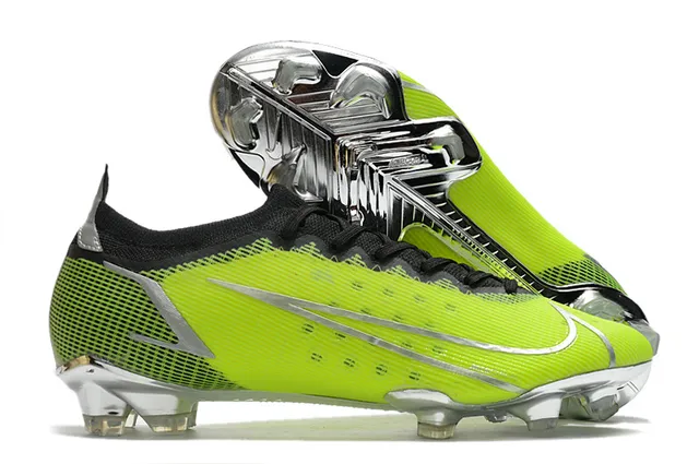 Nike Mercurial Blue Red Silver Firm-Ground sapatos de futebol 5