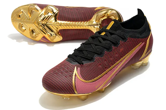 Nike Mercurial Blue Red Silver Firm-Ground sapatos de futebol 18