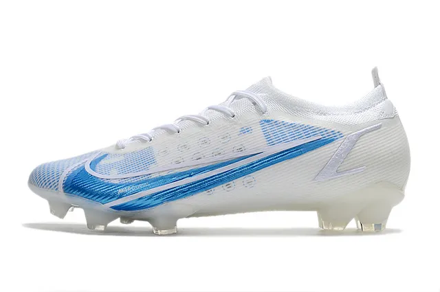 Nike Mercurial Blue Red Silver Firm-Ground sapatos de futebol 23