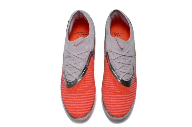 Nike Mercurial Chaussures de Football Rose Coral Argent Firm Ground 2