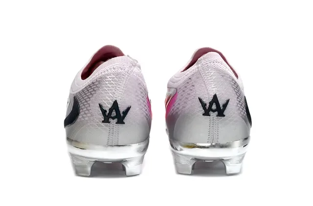 Nike Mercurial Chaussures de Football Rose Coral Argent Firm Ground 4