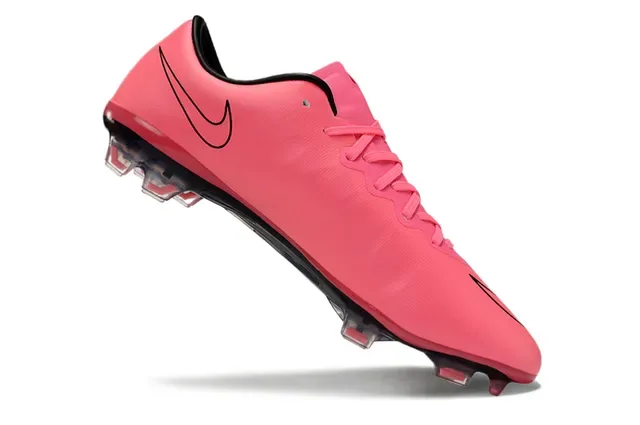 Nike Mercurial Vapor Rosa Negro Zapatos de Fútbol Terrain Firme 2