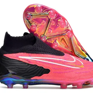 Nike Mercurial Vapor Pink Black Iridescent Firm-Ground Soccer Shoes