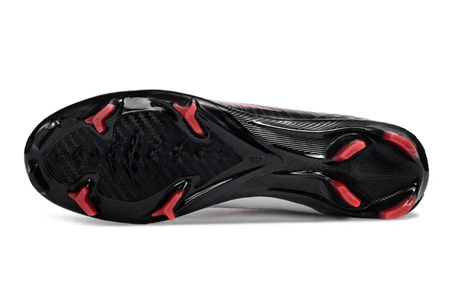 Nike Mercurial Vapor فضي احمر أحذية كرة القدم للأرض الصلبة 16
